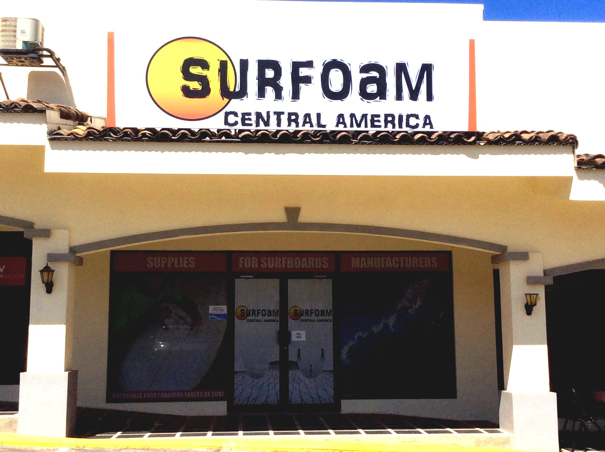 Surfoam Store Front Center